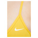 Plavková podprsenka Nike oranžová barva, měkký košík