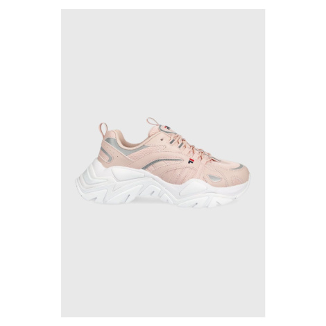 Sneakers boty Fila Electrove růžová barva