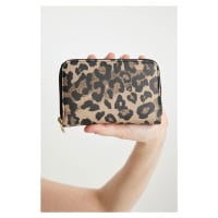 DEFACTO Women's Leopard Patterned Faux Leather Wallet C0885axns