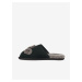 Černá pánská semišová domácí obuv UGG Bailey Bow II