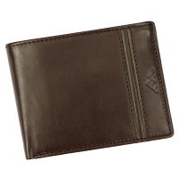 Pánská kožená peněženka EL FORREST 545/A-25 RFID hnědá