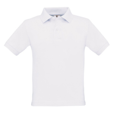 B&amp;C Polo Safran Dětská polokošile PK486 White B&C