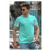 Madmext Turquoise Men's T-Shirt 4542