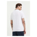 Bavlněné tričko Rip Curl bílá barva, s potiskem