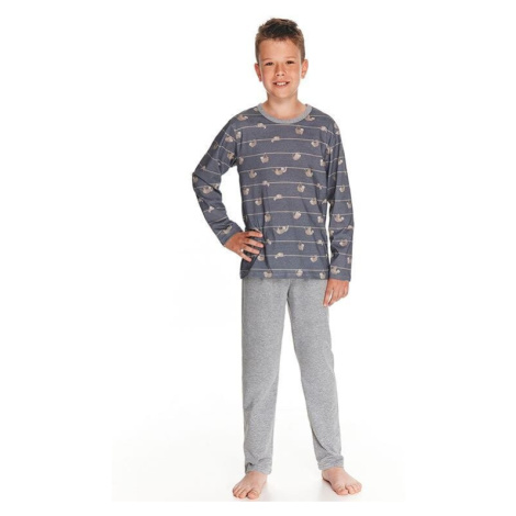 Chlapecké pyžamo Harry šedé s lenochody Taro