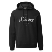 s.Oliver RL SWEATSHIRT NOOS Mikina s kapucí, černá, velikost