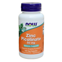Now Foods Zinc Picolinate 50 mg 120 kapslí
