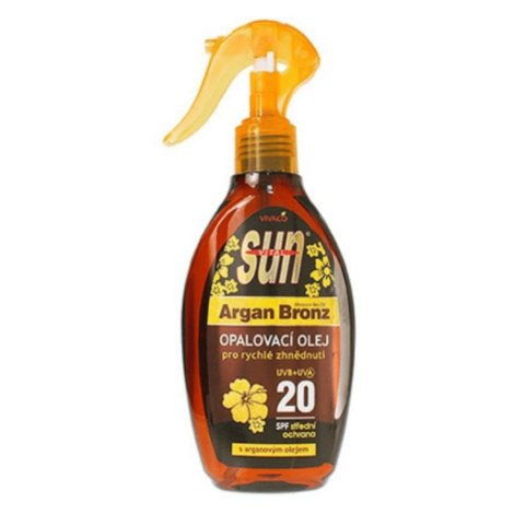 Opalovací olej SUN Argan oil SPF 20 Vivaco 200 ml