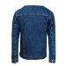 Tmavě modrá pánská džínová bunda
