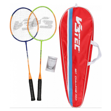 Badmintonová raketa V3Tec Attack Pro 2ks + míčky