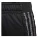 adidas TIRO 21 PANTS Chlapecké fotbalové tepláky ve zkrácené délce, černá, velikost