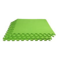 Colored Puzzle fitness podložka zelená 4 ks