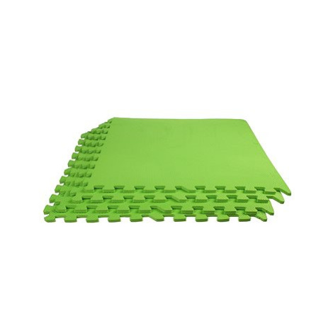 Colored Puzzle fitness podložka zelená 4 ks Merco