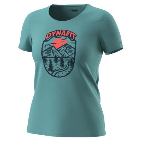 Dynafit Graphic Cotton T-Shirt Women tyrkysová