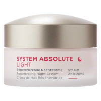 ANNEMARIE BORLIND Noční krém Light SYSTEM ABSOLUTE System Anti-Aging (Regenerating Night Cream) 