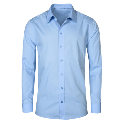 Promodoro Pánská košile s dlouhým rukávem E6310 Light Blue