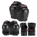 187 Killer Pads 187 x Independent Killer Pads - Combo Pack Knee & Elbow - Black - Dětská sada ch