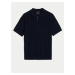 Tmavě modré pánské polo tričko Marks & Spencer