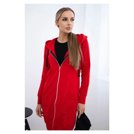 Kesi Mikina Zelda s kapucí dlouhá Barva: Červená