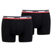 ČERNÁ SADA BOXEREK LEVI'S BOXER 2 PAIRS BRIEFS