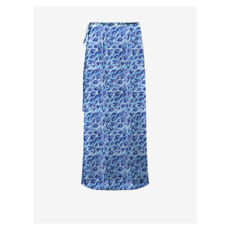 Modrá dámská vzorovaná maxi sukně ONLY Nova - Dámské