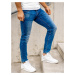 Tmavě modré pánské džíny regular fit Bolf KX509