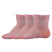 Voxx Fredíček Kojenecké prodyšné ponožky - 3 páry BM000000640200100686 růžová