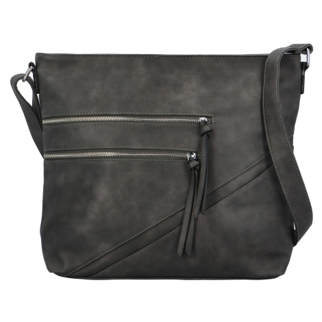 Stylová dámská crossbody Mandi, šedá Tessra