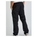 Černé pánské kalhoty s odepínací nohavicí SAM73 Walter