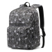 Kono školní batoh Dinosaur - 22L - šedý