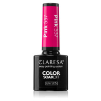 Claresa SoakOff UV/LED Color Balloon Journey gelový lak na nehty odstín Pink 537 5 g