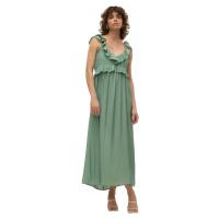 Vero Moda Dámské šaty VMJOSIE Regular Fit 10303761 Hedge Green
