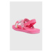 Dětské sandály UGG Zuma Sling růžová barva