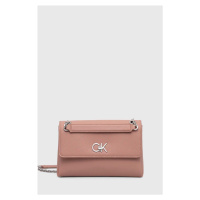 Kabelka Calvin Klein růžová barva, K60K611564