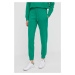Tepláky Polo Ralph Lauren zelená barva, hladké