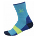 Alpine Pro Indo Dětské vlněné ponožky KSCP016 Blue aster