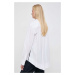Košile Pinko bílá barva, relaxed, s klasickým límcem, 102090.A19U
