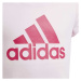 adidas BIG LOGO TEE Dívčí tričko, růžová, velikost