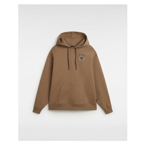 VANS Skull Pullover Hoodie Women Brown, Size