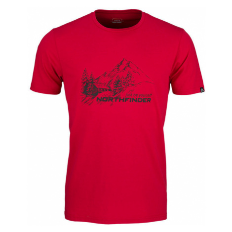 Pánské tričko Northfinder Shane red