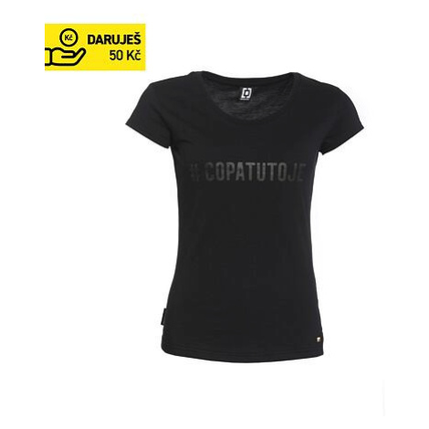 HORSEFEATHERS Top COPATUTOJE - all black BLACK