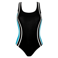Water sportovní plavky vcelku P306 černá