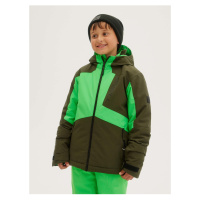 Zelená dětská zimní bunda s kapucí O'Neill Hammer Jr Jacket