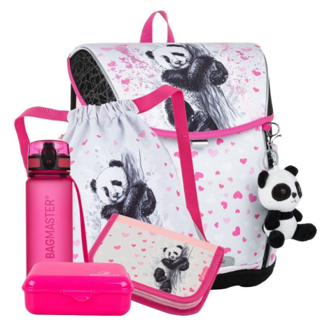 Bagmaster PRIM 23 B velký školní set pro prvňáčky - panda