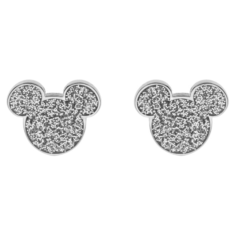 Disney Blyštivé ocelové náušnice Mickey Mouse E600186NSL.CS