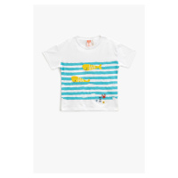 Koton Baby Boy Ecru T-Shirt