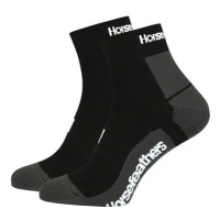 HORSEFEATHERS Technické funkční ponožky Cadence - black BLACK