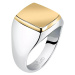 Morellato Nadčasový ocelový bicolor prsten Motown SALS622 65 mm