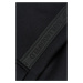 Kabát karl lagerfeld tailored coat w/tape černá