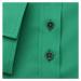 Dámská košile zelená s hladkým vzorem 12495